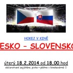 Hokej v kině Česko – Slovensko