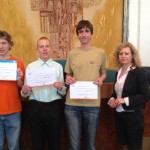 Student z České Třebové se umístil na třetím místě v celostátním kole Matematické olympiády 2014 v Ostravě